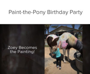 Zoey Pony Painting - ©Sandy Rakowitz